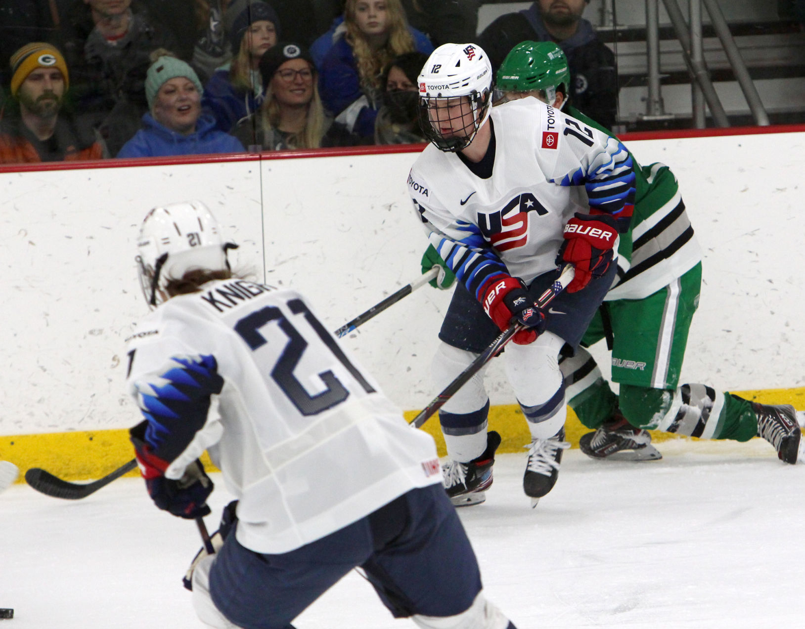 U.S. Women's Olympic National Team vs Chippewa Steel 12-6-21
